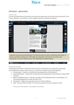 Tacx Tacx Trainer software 4 Algemene bediening Manuel du propriétaire