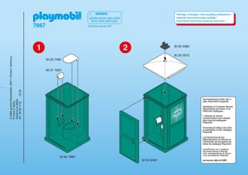 Playmobil 7867 Manuel du propriétaire | Fixfr