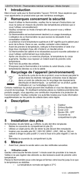 Levita T510-W Manuel du propriétaire