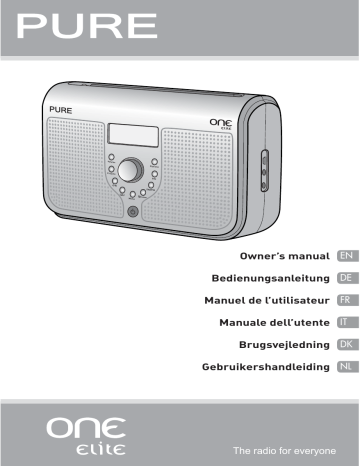 PURE One Elite Manuel du propriétaire | Fixfr