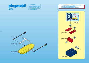 Playmobil 3194 Manuel du propriétaire | Fixfr