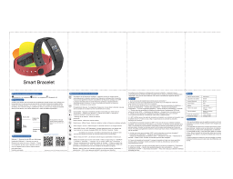 Sporttronic Smart Bracelet Manuel du propriétaire