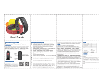 Sporttronic Smart Bracelet Manuel du propriétaire | Fixfr