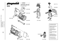 Playmobil 3835 Manuel du propriétaire