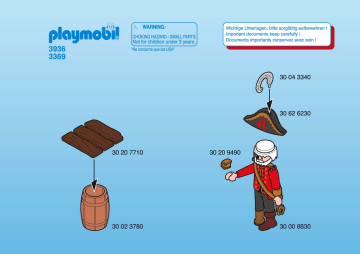 3936 | Playmobil 3369 Manuel du propriétaire | Fixfr