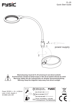 Fysic FL-25LED Manuel du propriétaire