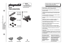 Playmobil 7335 Manuel du propriétaire