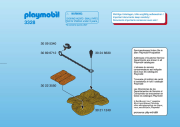 Playmobil 3328 Manuel du propriétaire | Fixfr