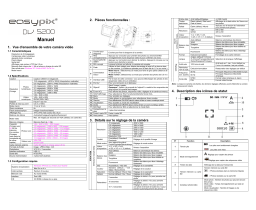 Easypix DV5200 Manuel du propriétaire