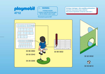 Playmobil 4712 Manuel du propriétaire | Fixfr