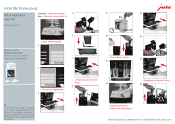 Jura GIGA X8c Professional Manuel du propriétaire