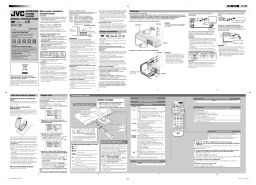 JVC XV-N332 Manuel du propriétaire