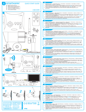 Smartwares C961DVR Manuel du propriétaire | Fixfr