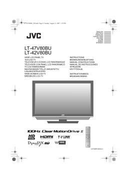 JVC LT-47V80 Manuel du propriétaire