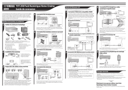 Yamaha YHT-298 Manuel du propriétaire