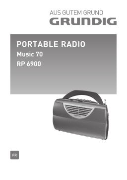 Grundig RP 6900 Manuel du propriétaire