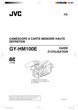 JVC GY-HM100E Manuel du propriétaire