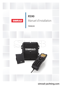 Simrad RS90 VHF Manuel du propriétaire