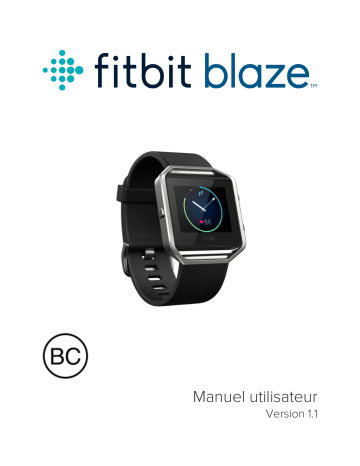 Fitbit Blaze Manuel du propriétaire | Fixfr