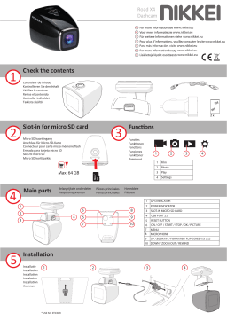 Nikkei Road X4 Manuel du propriétaire