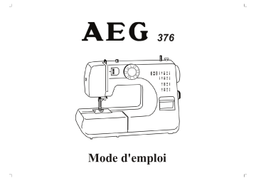 AEG 376 Manuel du propriétaire | Fixfr