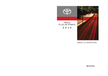 Toyota Prius Plug-in hybride vanaf 06-2014 Manuel du propriétaire | Fixfr