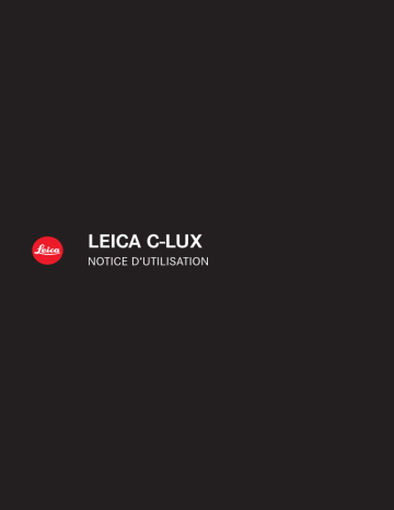 Leica C-LUX Manuel du propriétaire | Fixfr
