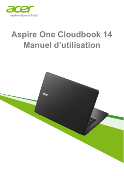 Acer Aspire One Cloudbook 14 - 431 Manuel du propriétaire