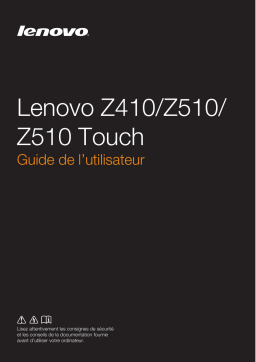 Lenovo IdeaPad Z510 Manuel du propriétaire