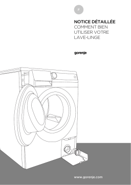 Gorenje W6443 Manuel du propriétaire