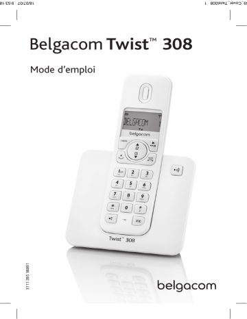 BELGACOM twist 308 duo Manuel du propriétaire | Fixfr