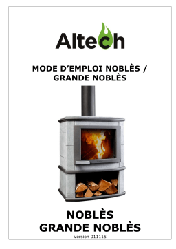 Altech Grande Nobles Manuel du propriétaire