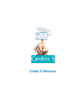 IRIS Cardiris Pro 5 Windows Manuel du propriétaire
