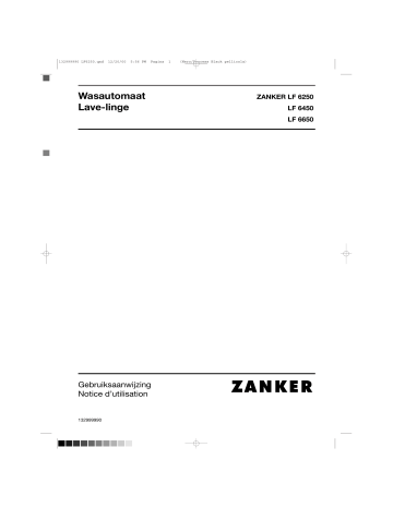 ZANKER LF6250 Manuel du propriétaire | Fixfr