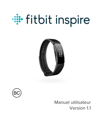 Fitbit INSPIRE Manuel du propriétaire | Fixfr