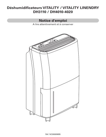 DH4010 | CALOR DH4020 Manuel du propriétaire | Fixfr