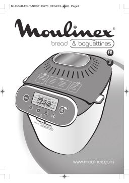 Moulinex OW3501 BREAD BAGUETTINES Manuel du propriétaire