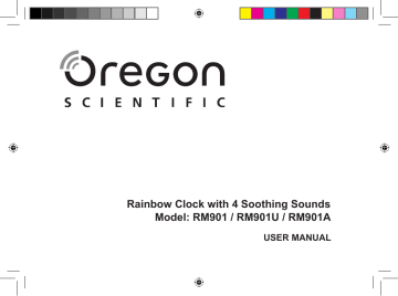 Oregon Scientific RM901 Manuel du propriétaire | Fixfr