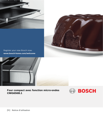 Bosch CMG656BS1 Manuel du propriétaire | Fixfr