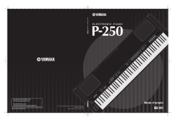 Yamaha P-250 Manuel du propriétaire