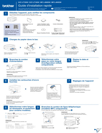 Brother MFC-J890DW Manuel du propriétaire | Fixfr