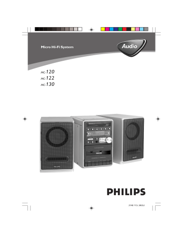Philips MC120 Manuel du propriétaire | Fixfr