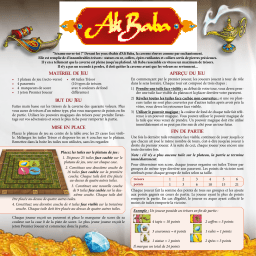 White Goblin Games Ali Baba Manuel du propriétaire