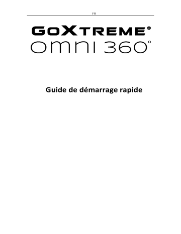 Easypix GoXtreme Omni 360 Manuel du propriétaire | Fixfr