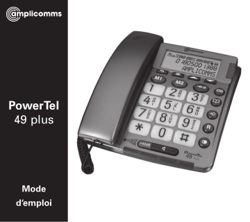 Amplicomms POWERTEL 49 PLUS Manuel du propriétaire | Fixfr