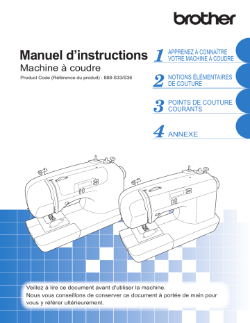 Brother CS70 Manuel du propriétaire | Fixfr