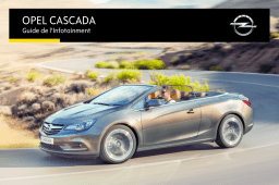 Opel Cascada - 2015 Manuel du propriétaire