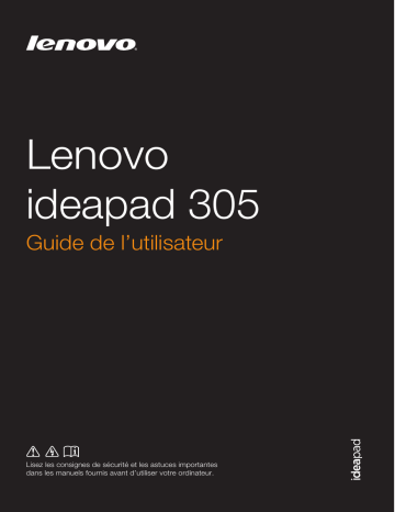 Lenovo ideapad 305 Manuel du propriétaire | Fixfr