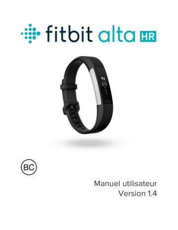 Fitbit Alta HR Manuel du propriétaire | Fixfr