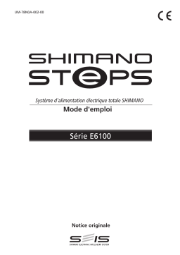 Kalkhoff Shimano Steps E6100 Manuel du propriétaire